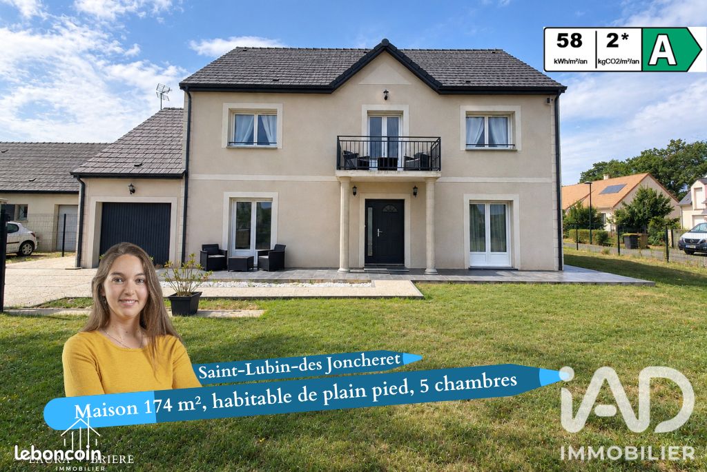 Maison 6 pièces 174 m² · à Saint-Lubin-des-Joncherets · 174 m² · 391 000 €