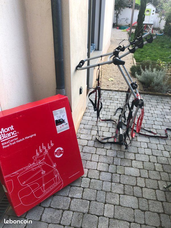 Mont Blanc Rear Trail Hatch Porte-vélo Sur Hayon Vélos Porte