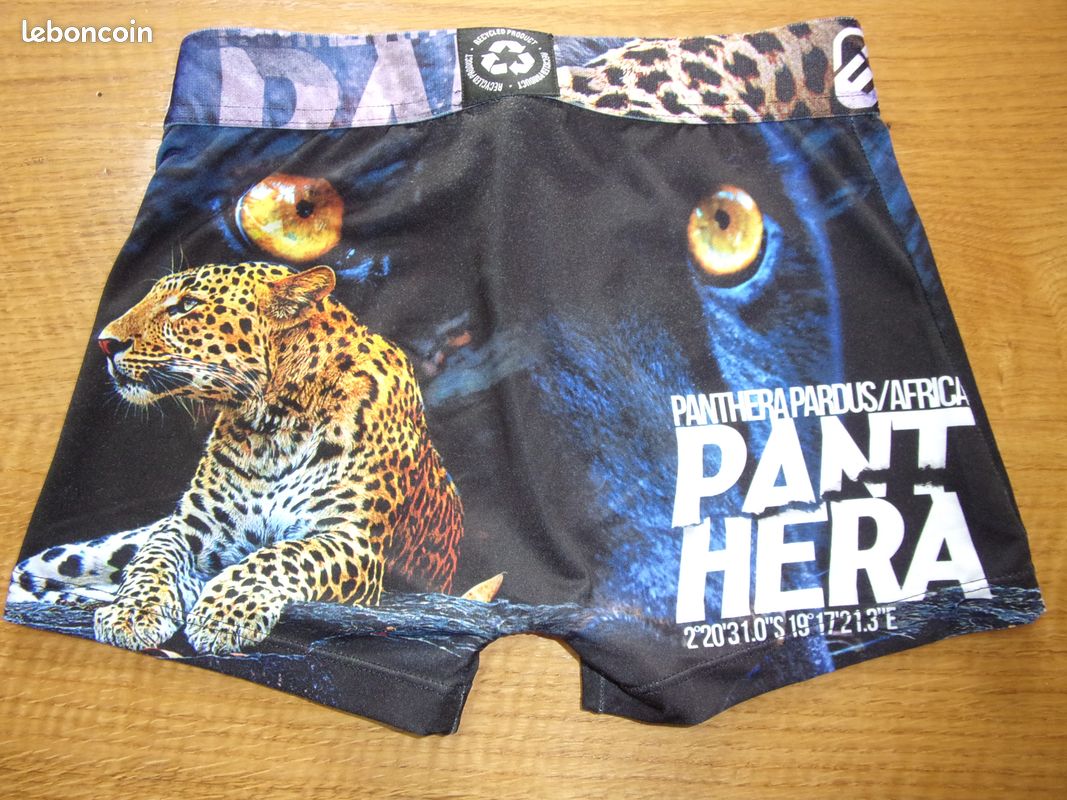 FREEGUN Boxer Homme Microfibre Bison Buffalo (XXL, Buffalo Grey