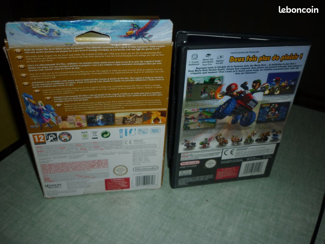BOITE VIDE JEU MARIO KART DOUBLE DASH pour NINTENDO GAMECUBE occasion
