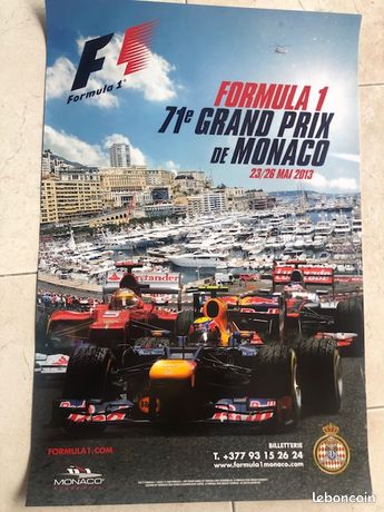 Grand Prix F1 de Monaco 2003 Affiche originale Editions
