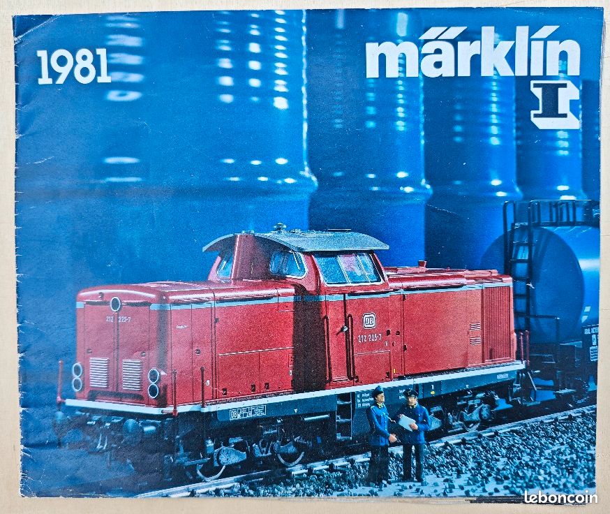 Catalogue de trains Märklin Maerklin 1981 (image 1)