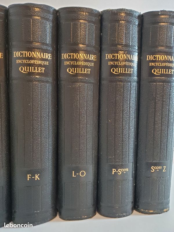 Livres encyclopédies anciens (image 5)