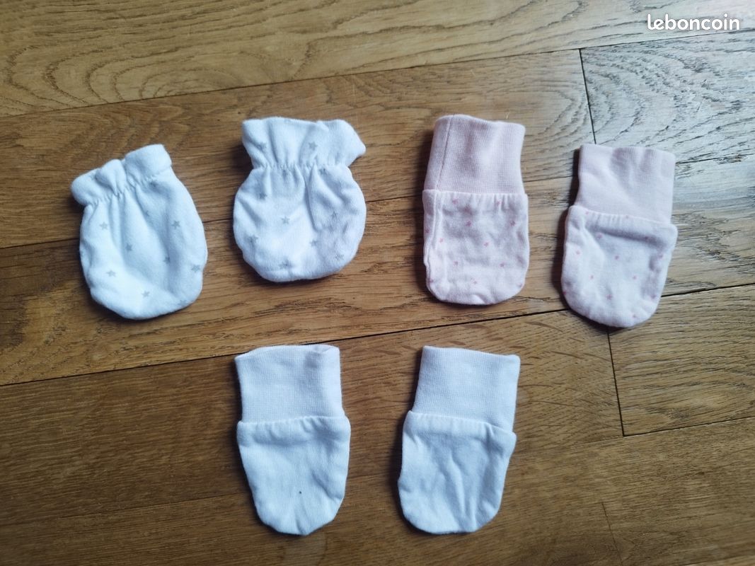 Bonnets, moufles et chaussettes naissance (image 4)