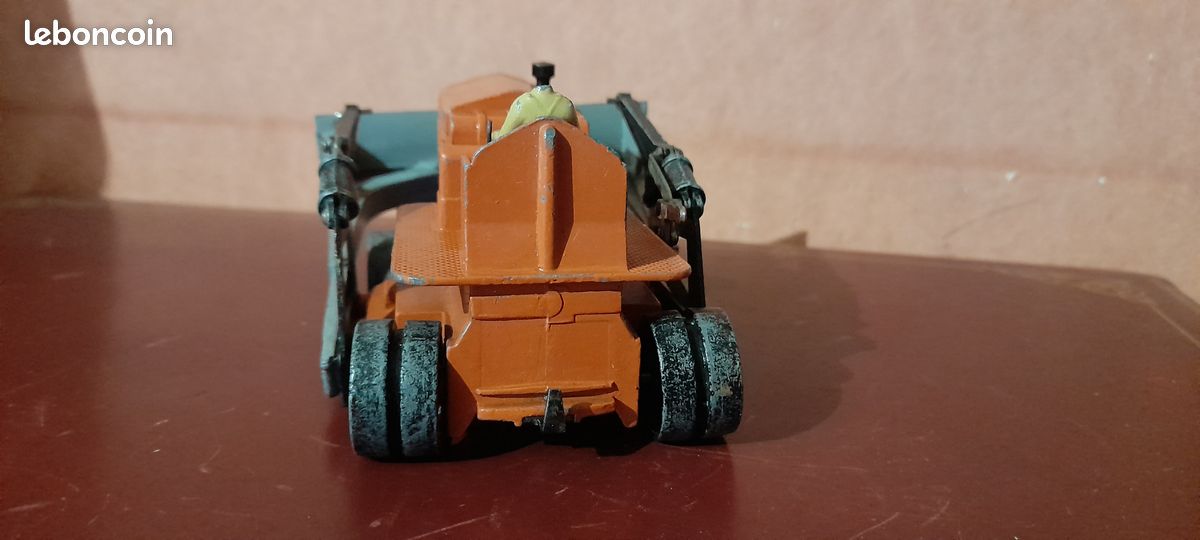 Joustra Bulldozer Téléguidé Vintage – Tôle – Années 70/80 – Jeu D'occasion