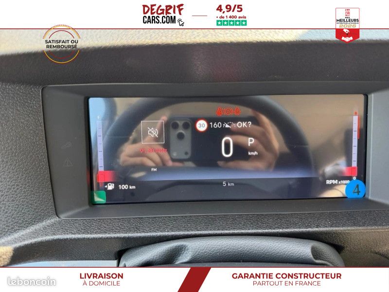 Fiat Scudo XL NOUVEAU MOTEUR 2.2 BlueHDi 180 EAT8 CABINE APPROFONDIE 5 PLACES + Pack Premium Conn... (image 12)