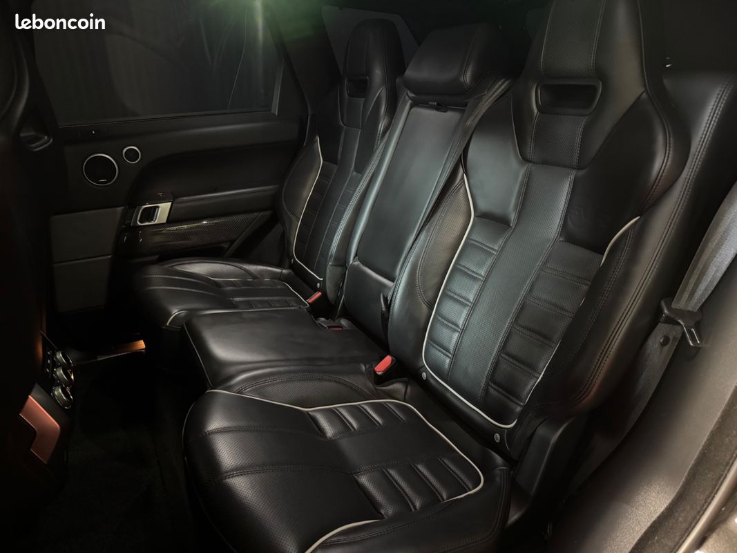 LAND ROVER RANGE ROVER SPORT V8 5.0 550 CH SVR / ORIGINE FRANCE / TOIT OUVRANT / MERIDIAN / CAMÉRA / SUIVI LAND ROVER COMPLEt (image 6)