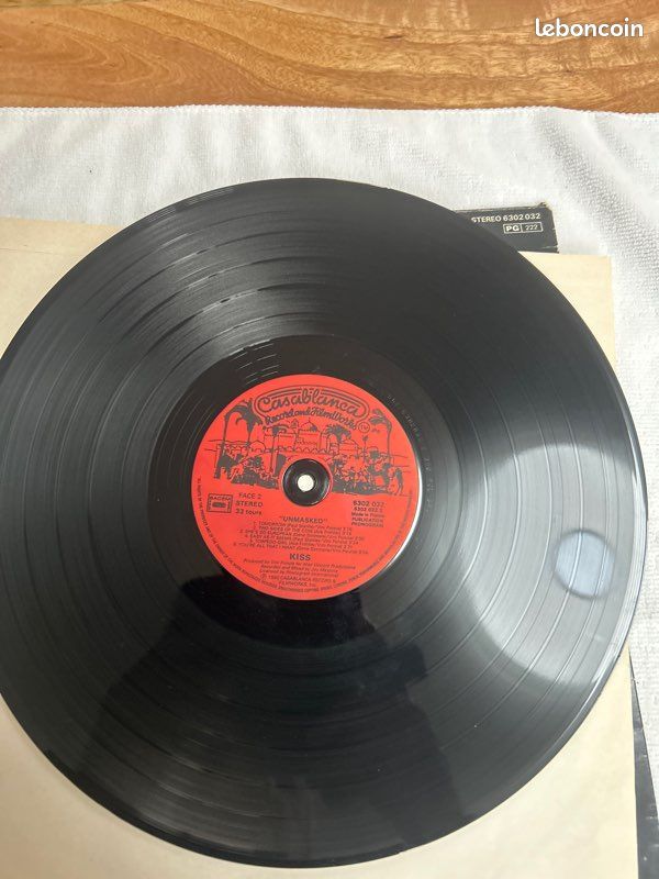 Vinyle 33. Tours kiss (image 4)