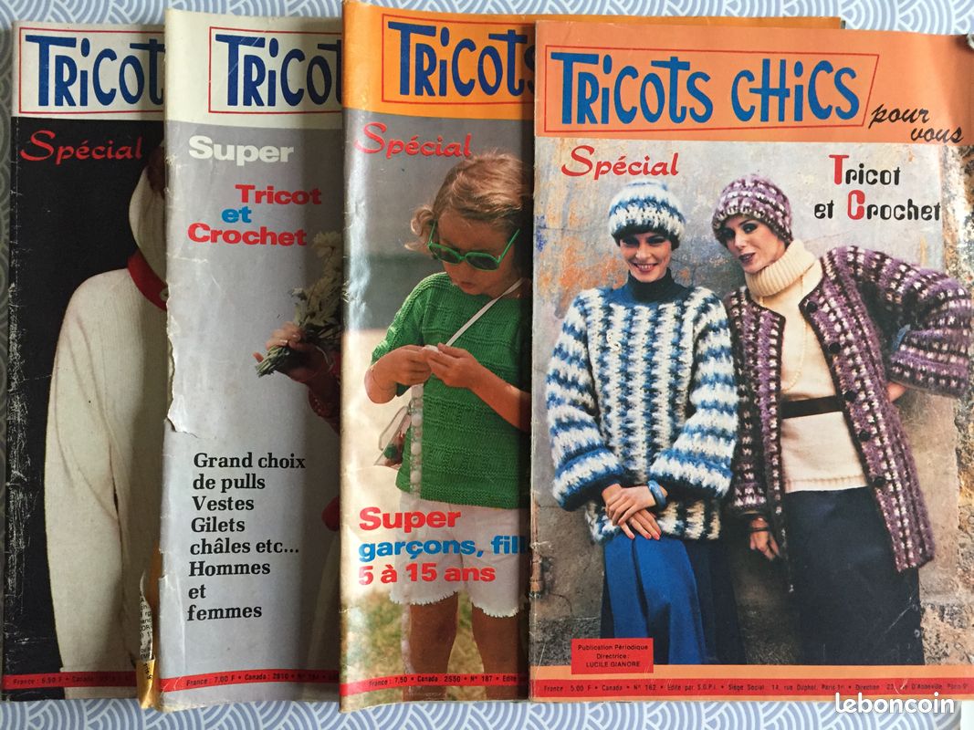 Catalogue Vintage TRICOTS CHICS DE PARIS N°305 - 1996 - Modèles De Tricot - Occasion