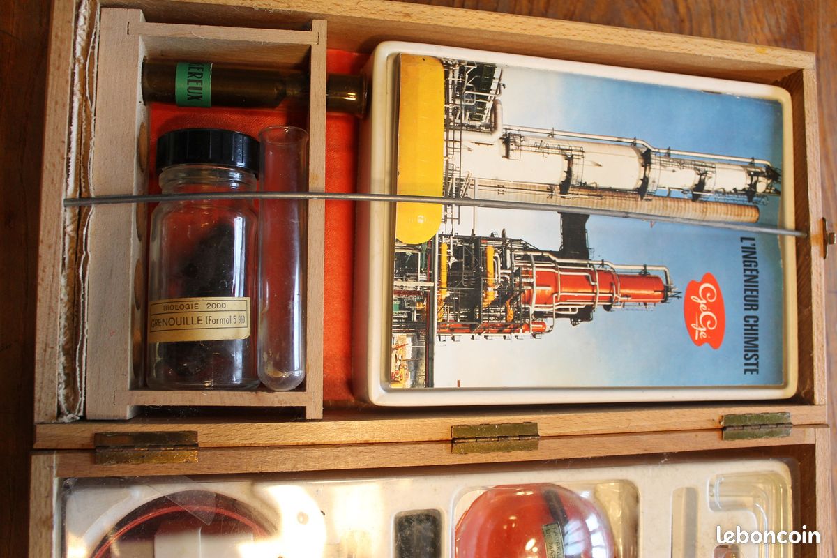 Coffret Vintage Gege Sciences Future Radio Jeux De