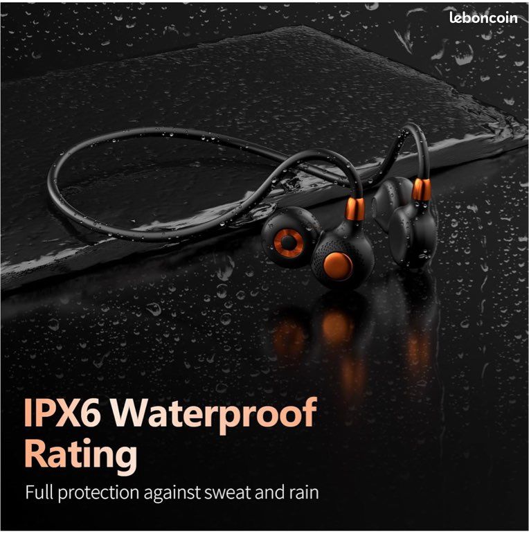 Casque à conduction osseuse sans fil bluetooth pour sport courir Casque à conduction osseuse sans fil bluetooth pour sport courir