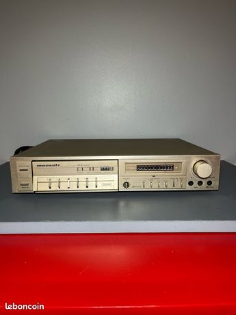 Casque Audio Marantz SD-5 Vintage Des Années 70 - Noir & Or Champagne - Jack 3,5mm & 1/4"