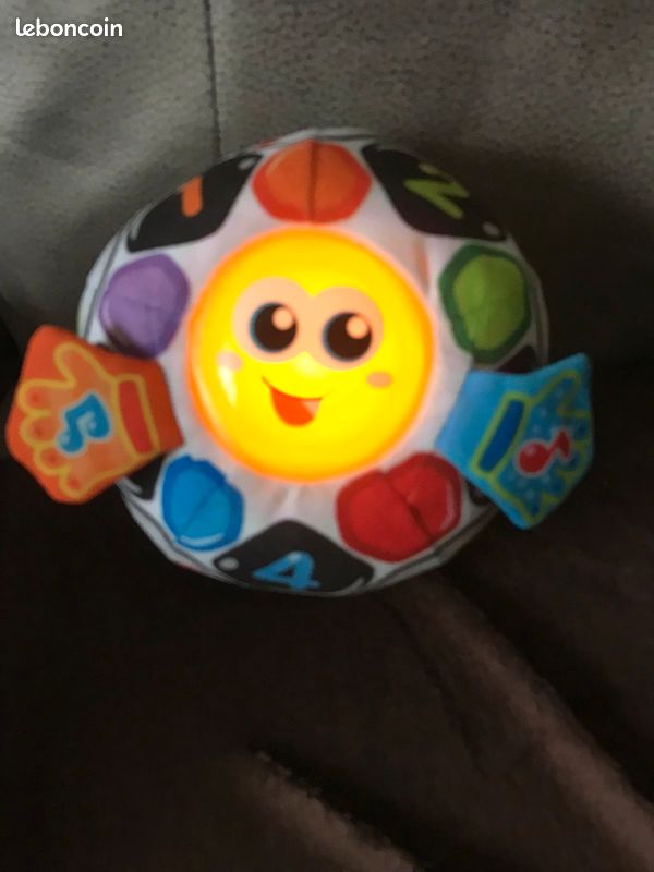 Balle d’éveil zozo mon ballon rigolo vtech (image 1)