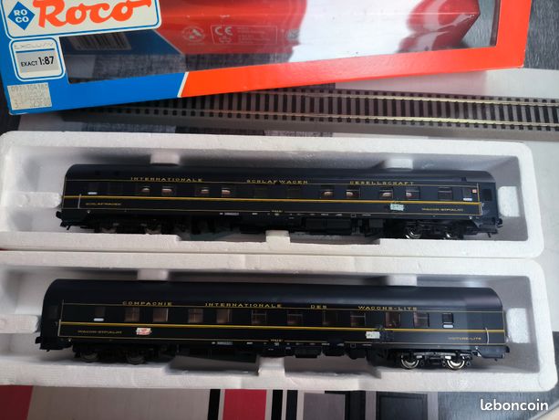 Roco HO - 2 Voitures Voyageurs DB Époque 4 (Réf 44439) - Boîte D'origine