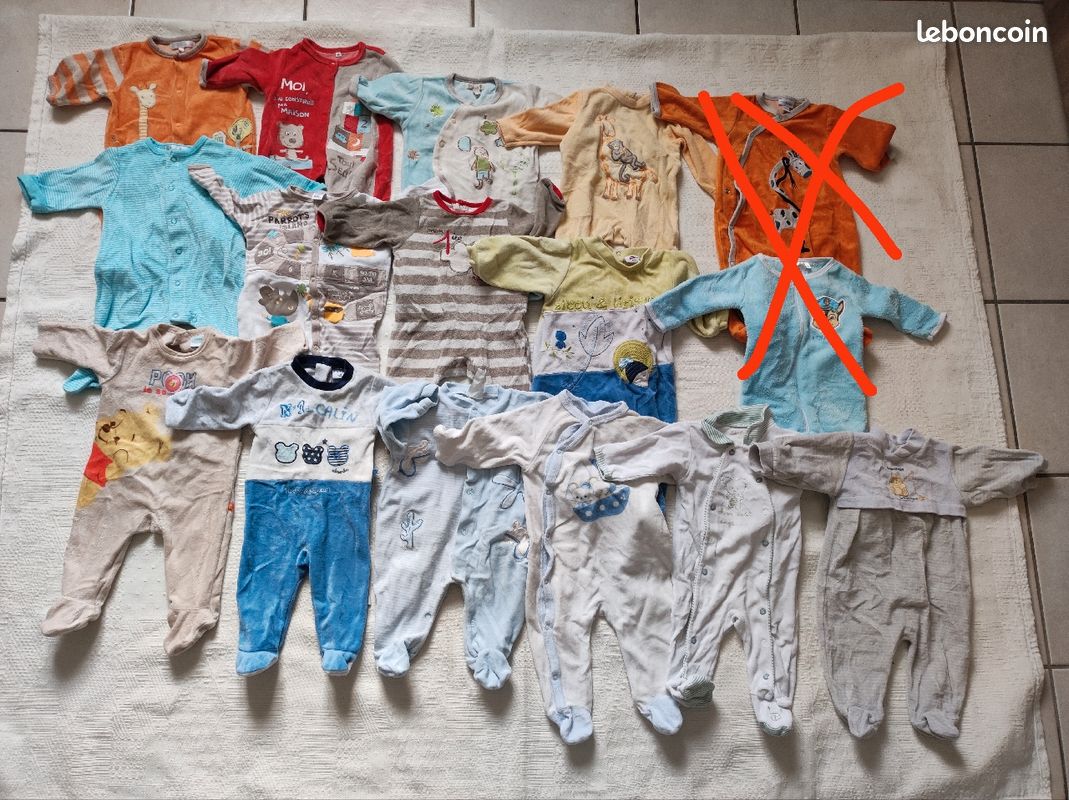 Lot de vêtements 3 mois garçon (image 8)