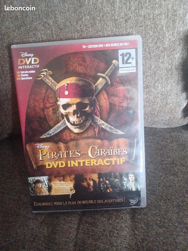 Dvd nteractif pirate des caraïbes (image 1)