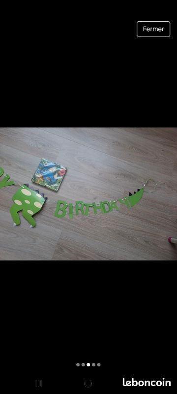 Banderole dinosaure (image 3)
