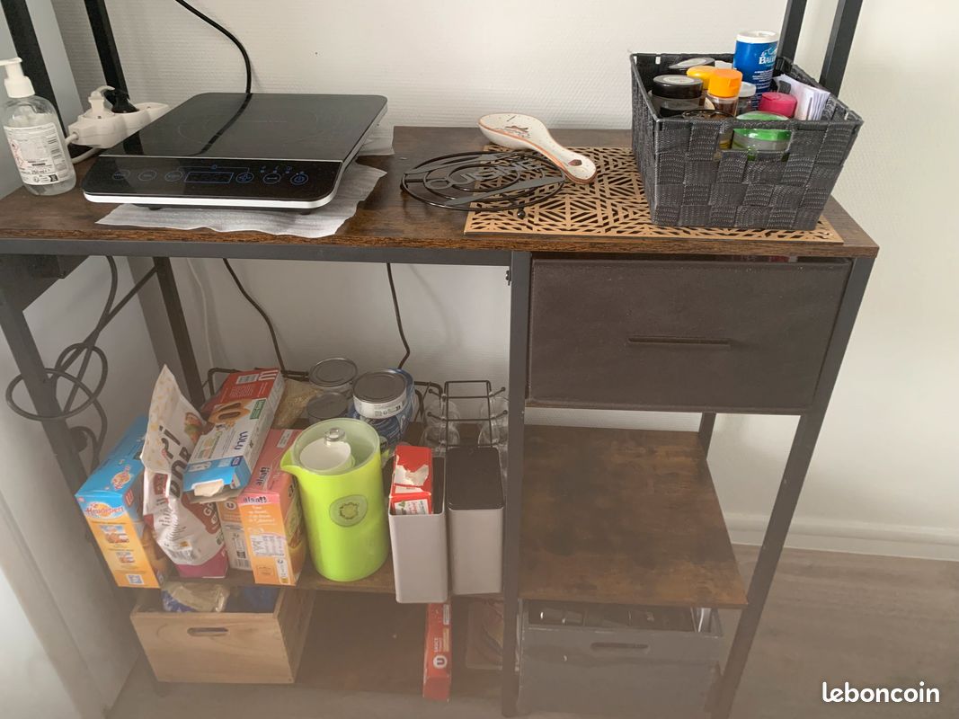 Meuble de rangement cuisine style industriel (image 2)
