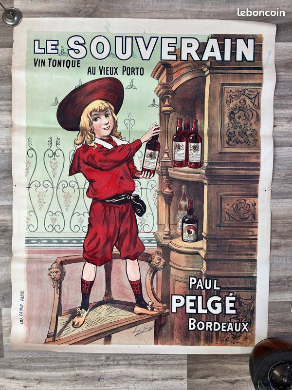 Publicité Ancienne Le Porto 1935 - Originale Issue De Magazine - 27x35 Cm