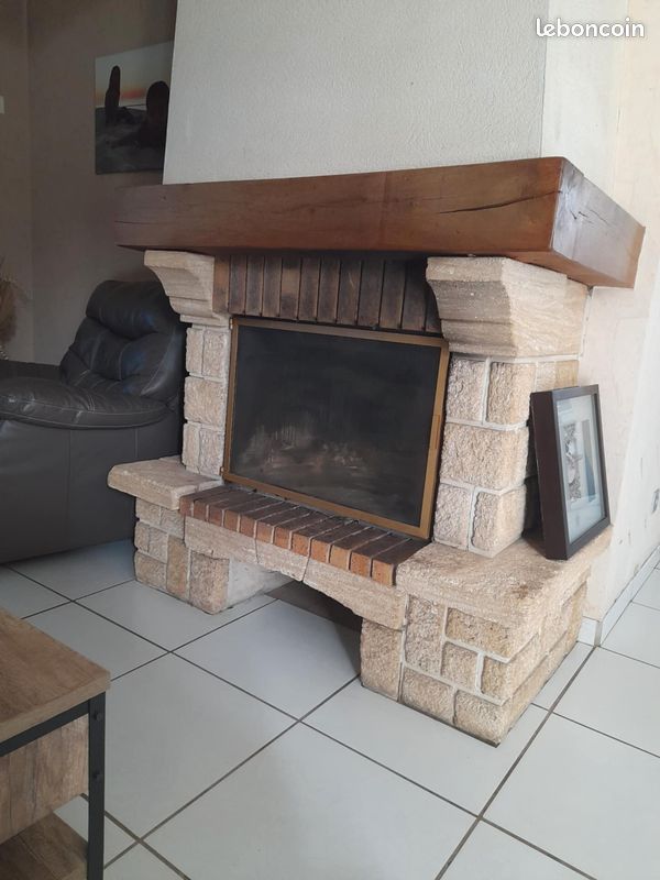 Cheminée + insert (image 1)