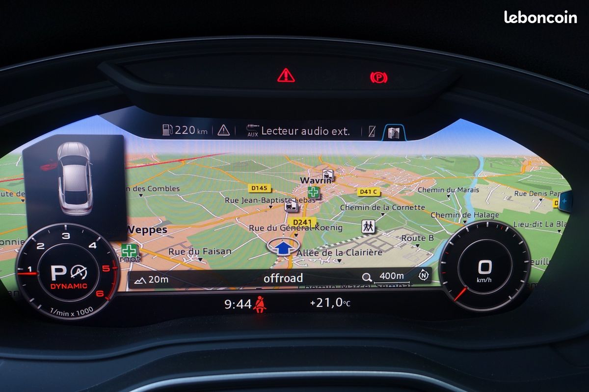A5 Sportback 30 Tdi Mhev 46700kms 136ch S-Tronic 2020 Cuir Sport Chauffant/Virtual Cockpit/Gps pro Europe/Full LED/Carplay/1°main/Garantie 12 mois (image 11)