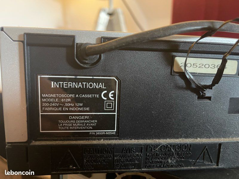 international 612r - Lecteur Magnétoscope d'occasion