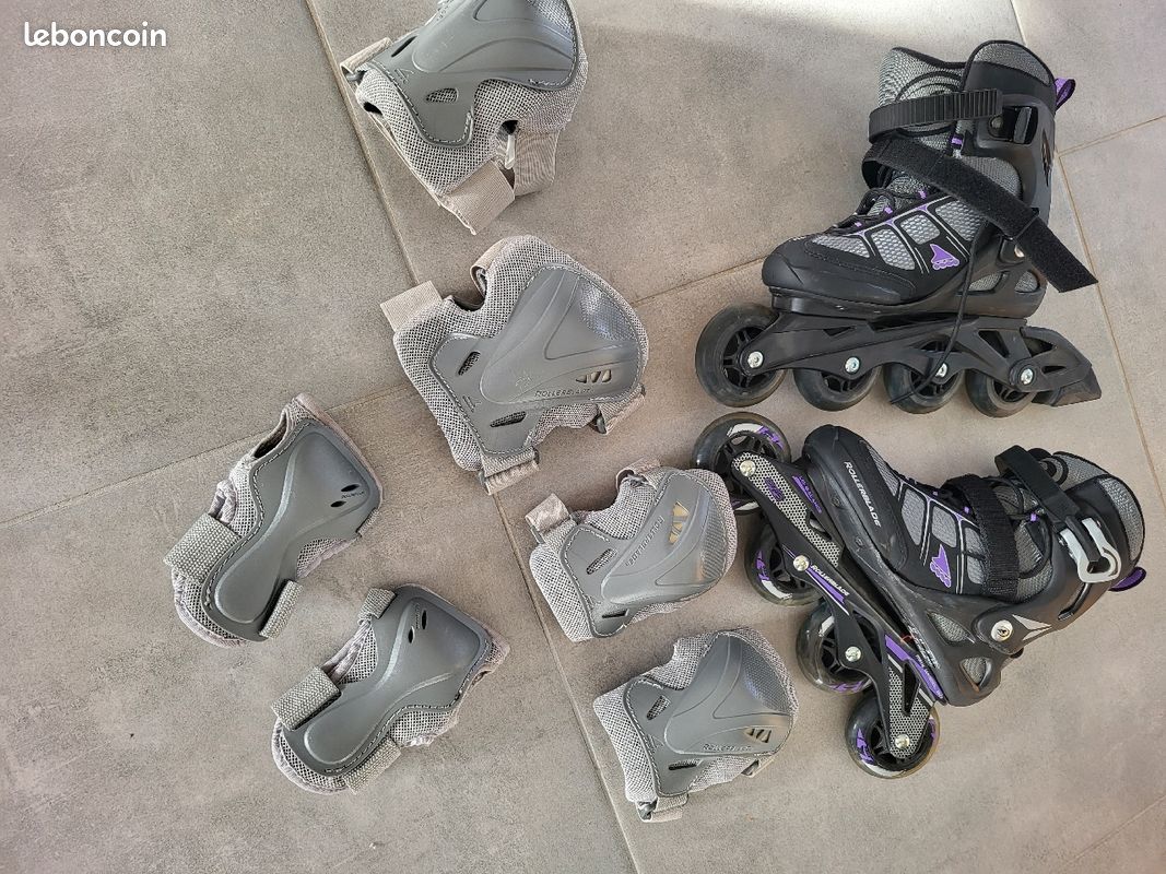 Roller femme T37 + protections (image 1)