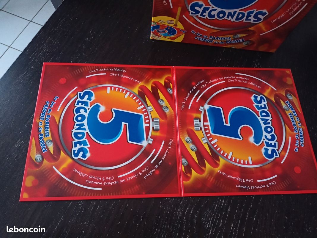 Jeu de rapidité 5 secondes Méga bleu (image 2)