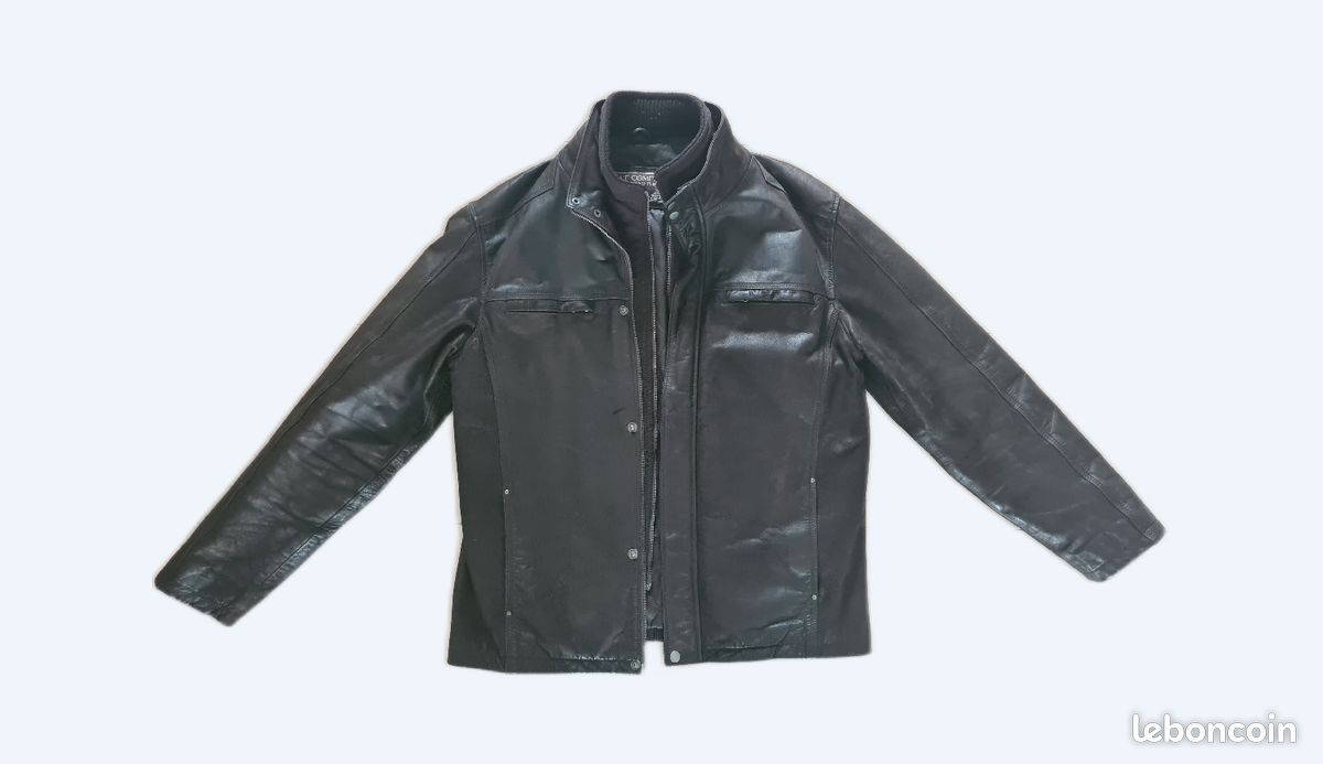 Blouson en cuir Armand thiery taille L (image 1)