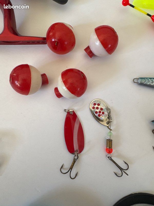 Leurre Vintage L&S 15M MirroLure – Rouge Et Blanc – Pêche En Eau Douce