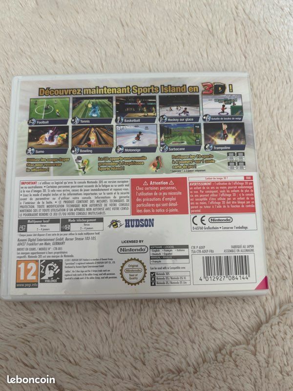 Jeu 3DS - Sports Island 3D (image 3)