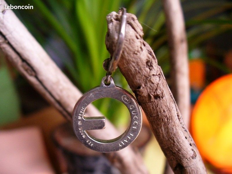 Boucles d'oreilles GUCCI argent massif 925 (image 1)