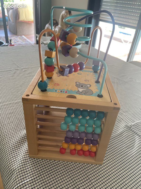 Jeu d'éveil enfant en bois (image 3)