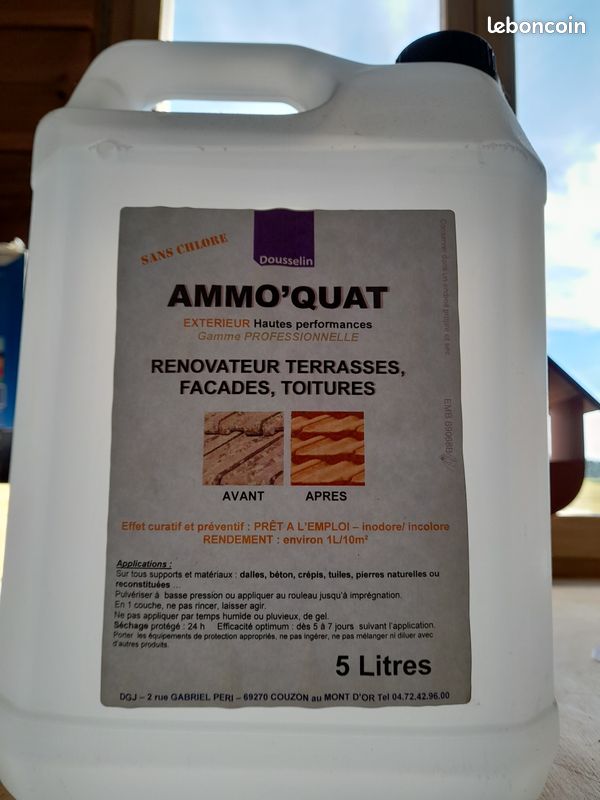 Anti-mousse extérieur toiture sans chlore (image 1)