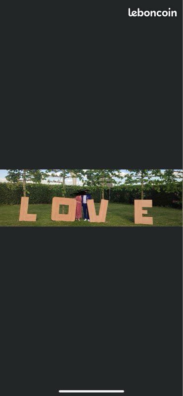 Lettres géantes LOVE (image 2)