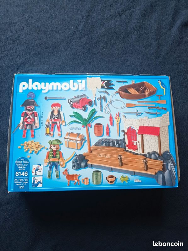 Super set Playmobil 6146 Ilot des pirates (image 2)