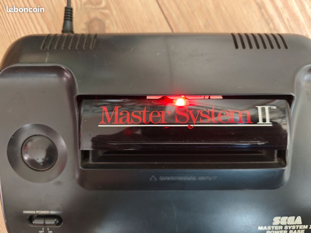 Notice Originale Sega Master System II PAL – Livret Console En Bon état – Collector