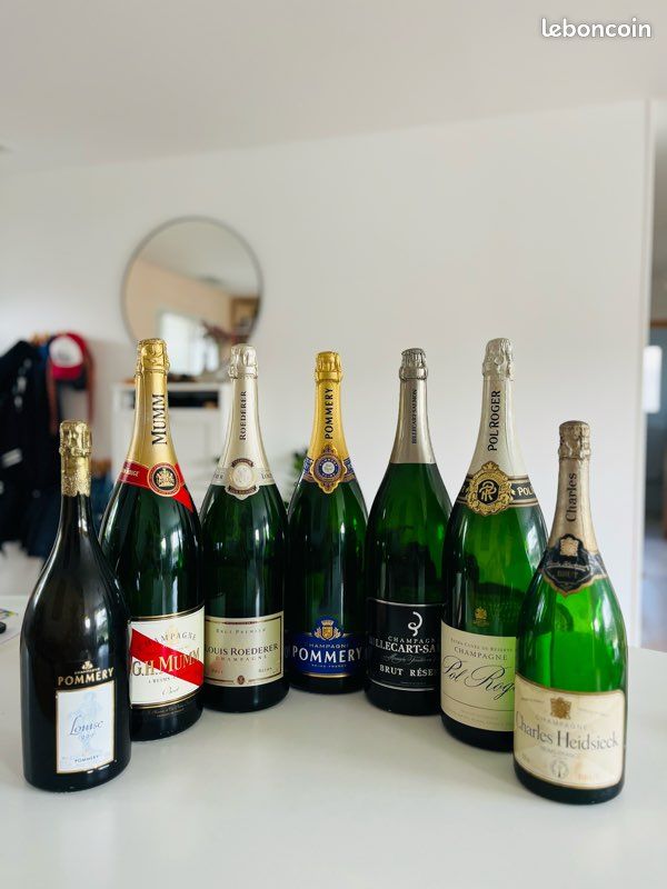 Jéroboam factice Champagne Pommery “Brut Royal” 3L – Pièce de décoration luxe mariage événementiel (image 17)