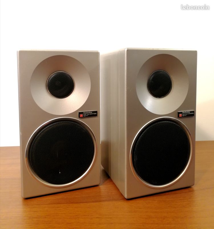 Enceintes TECHNICS SB-F1 Hi-fi vintage en bel état (image 2)
