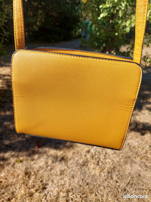 Sac à main jaune moutarde stradivarius (image 3)