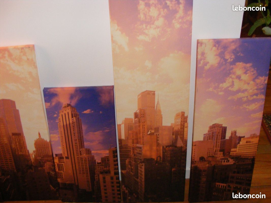 Vue de New York en 5 panneaux (image 1)