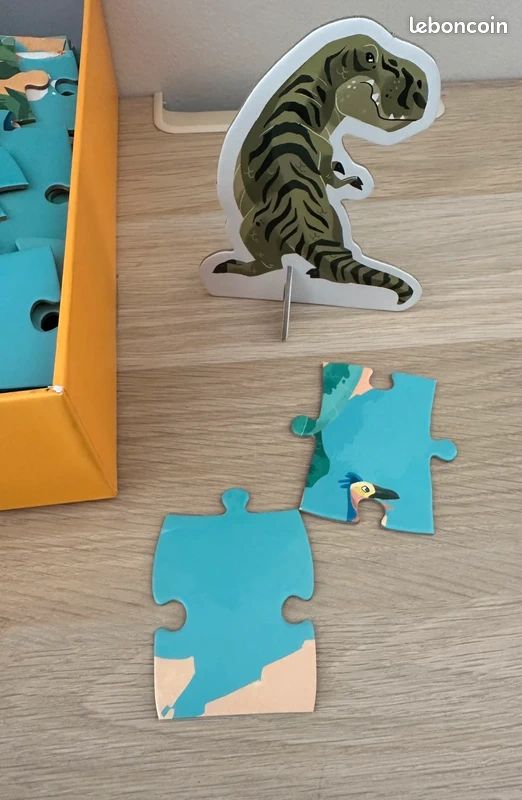 Puzzle éducatif dinosaures Janod (image 3)