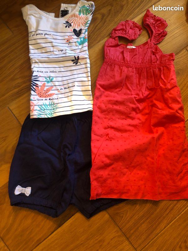 Vêtements fille 18 mois été (image 2)