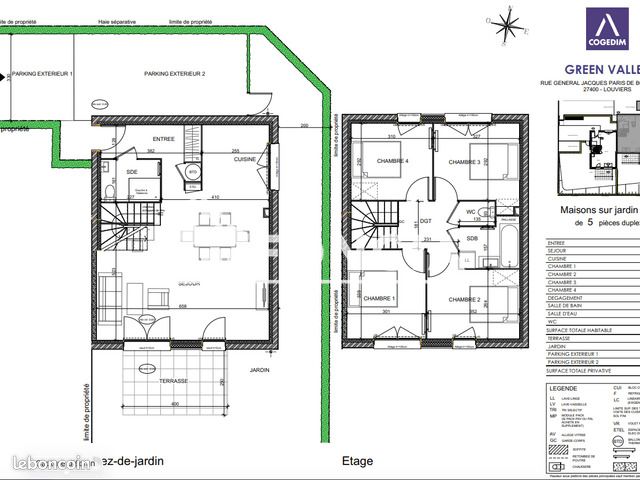 Maison 5 pièces 99 m² · à Louviers · 99 m² · 1 164 €
