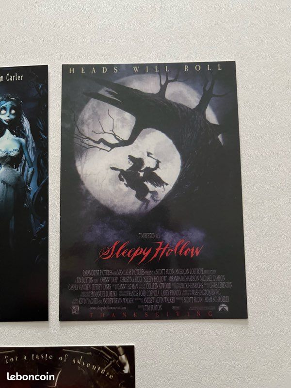 Affiche ELVISDEAD Ed Wood - Tim Burton - Rare - Comme Neuf - Grand Format