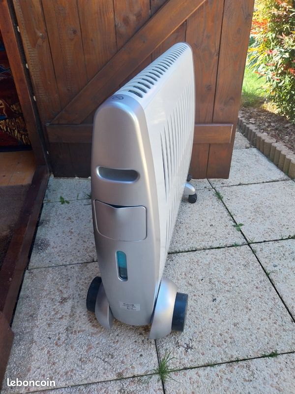 Vasco Iris HD-EL elektrische radiator 750W 50x133cm grijs antraciet