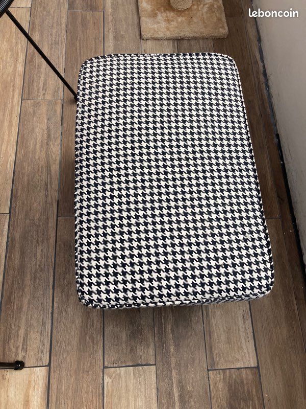 Pouf pied de poule IKEA (image 2)