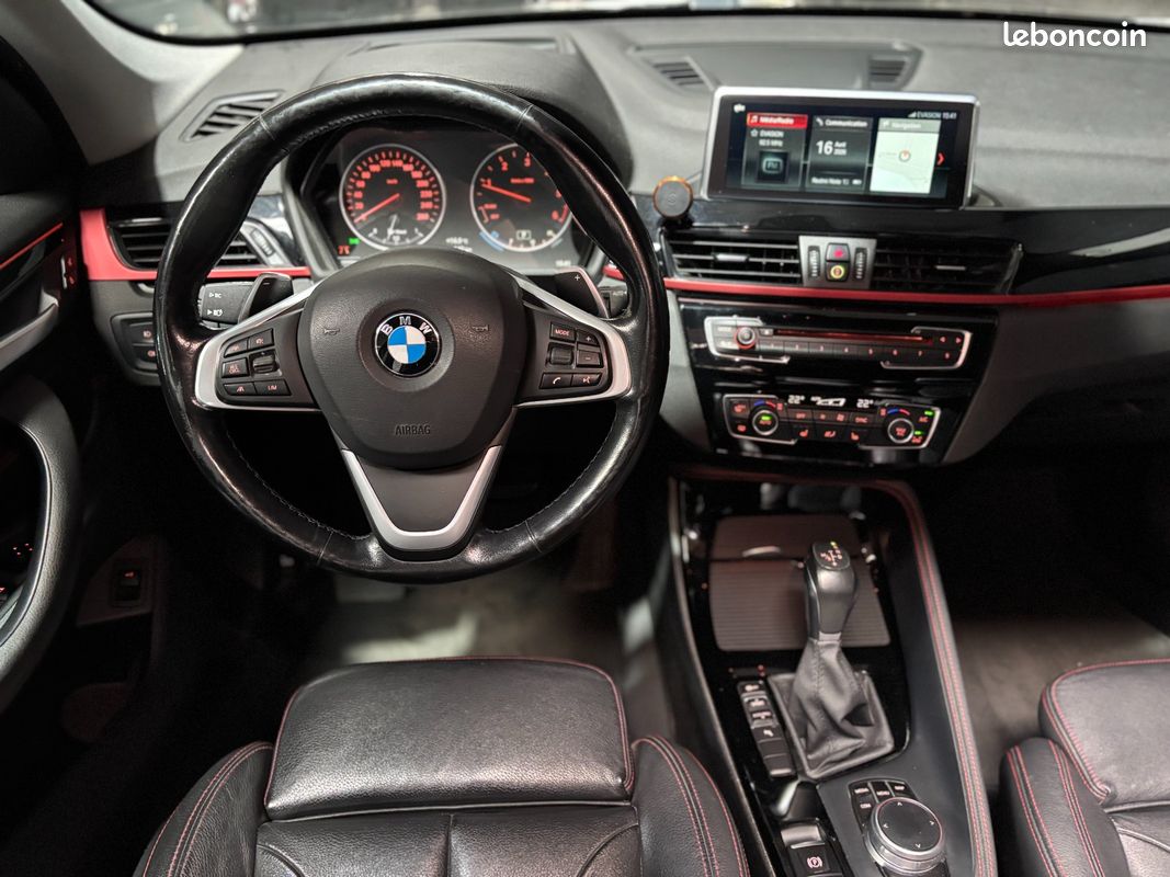 BMW X1 F48 sDrive 20d 190ch BVA8 Sport - TOIT OUVRANT / SIEGES CHAUFFANTS (image 17)