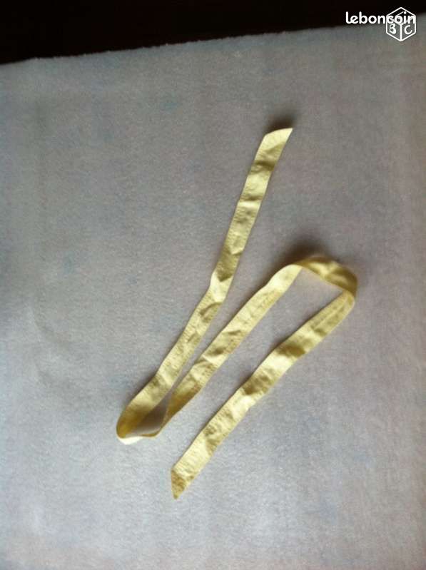 Ceinture neuve jaune à nouer /djmark (image 3)