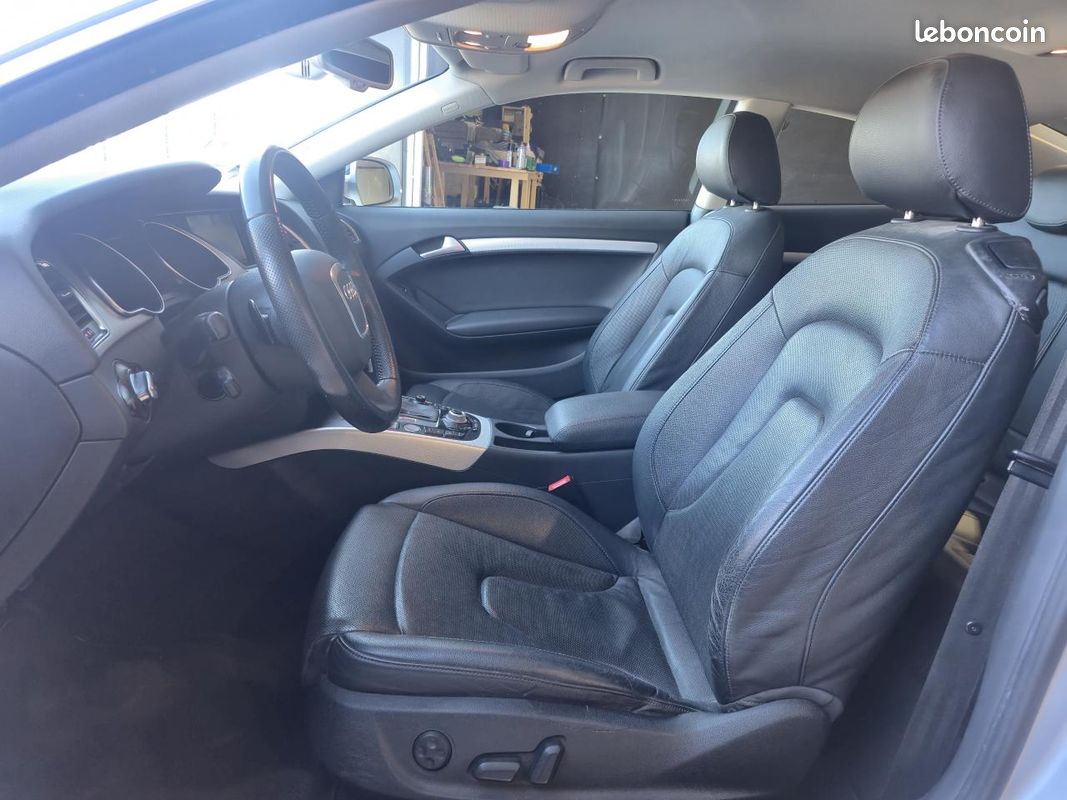 AUDI A5 2.7 V6 TDI - 190 - BVA Multitronic Ambition Luxe SIEGES VENTILES/CHAUFFANT (image 7)